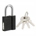 Uxcell 4pcs 30mm Body Wide Iron Padlock Matte Finish Harden Shackle Pin Tumbler