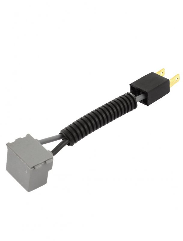 Car Auto H7 Wire Male Female Led Light Socket Adaptor Connector