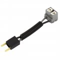 Car Auto H7 Wire Male Female Led Light Socket Adaptor Connector 