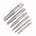 6pcs Damaged And Stripped Screw Extractor Set Broken Bolt Remover Removal Tool M3-m25 1 8  1 2 3 4 5 6 