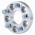 2x 1 25mm Thickx110mm To 5x4 5 5x114 3mm 12x1 5 Studs Wheel Spacers Adapters Fit For 2004-2012 Malibu 