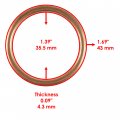 Caltric Muffler And Gaskets Compatible With Honda Rancher 420 Trx420fpa 2009 2010 2011 2012