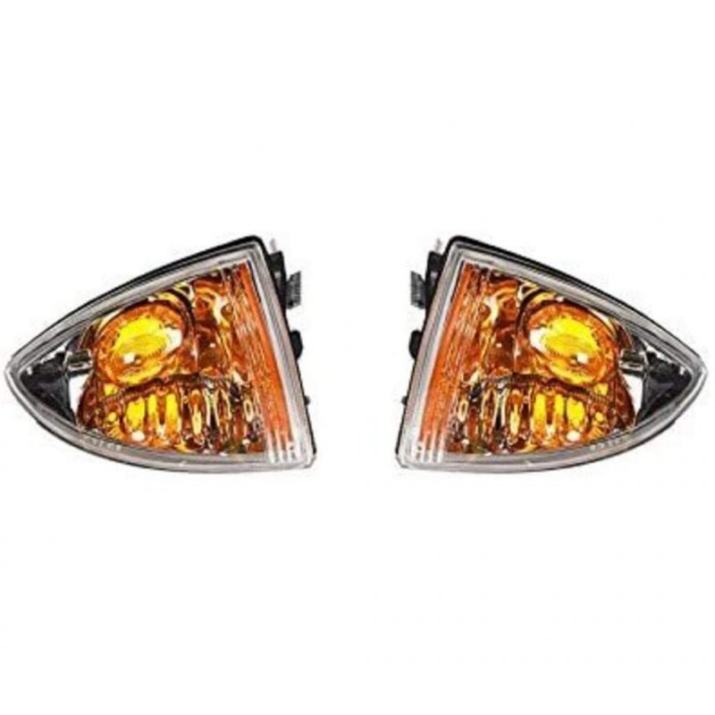 Carlights360 For Chevy Cavalier Signal Corner Light 2000 2001 2002 Pair Driver And Passenger Side Gm2520179 Gm2521179