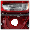 2013-2015 Chevy Malibu Limited Incandescent Model Outer Driver Side Oe-style Red Lens Body Left Tail Light Housing Lamp