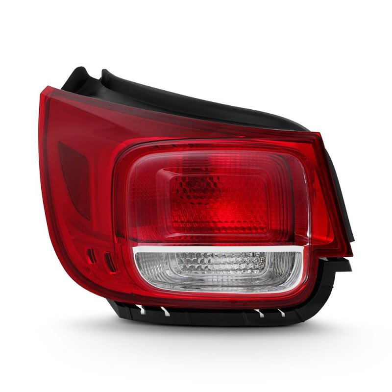 2013-2015 Chevy Malibu Limited Incandescent Model Outer Driver Side Oe-style Red Lens Body Left Tail Light Housing Lamp