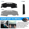 Autorder Dashboard Cover Mat For Nissan Altima 2019-2024 Accessories Flannel Dash Sunshade Glare Uv Rays Protector