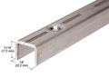 C R Laurence 87a48 Crl Anochrome Kv 48 Adjustable Heavy-duty Steel Standard 