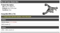 Marketplace Auto Parts Rear Left Driver Side Lower Control Arm Compatible With 2000-2003 Lincoln Ls Up To 11 18 2002