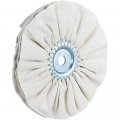 Woodstock D2520 8-inch By 12 Ply 5 Hole Soft Airway Buffing Wheel 