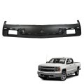Front Bumper Filler Panel For 2014 2015 Silverado 1500 Black Plastic With Impact Bar Skid Plate And Tow Hooks Hole Part Number 