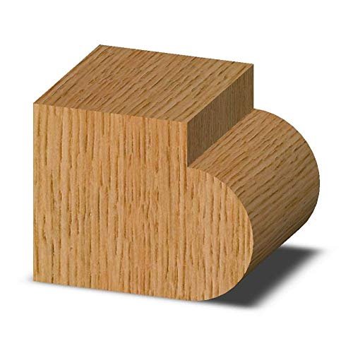 Whiteside Router Bits 1433 Half Round Bit With 3 8-inch Radius And 1-1 4-inch Cutting Length