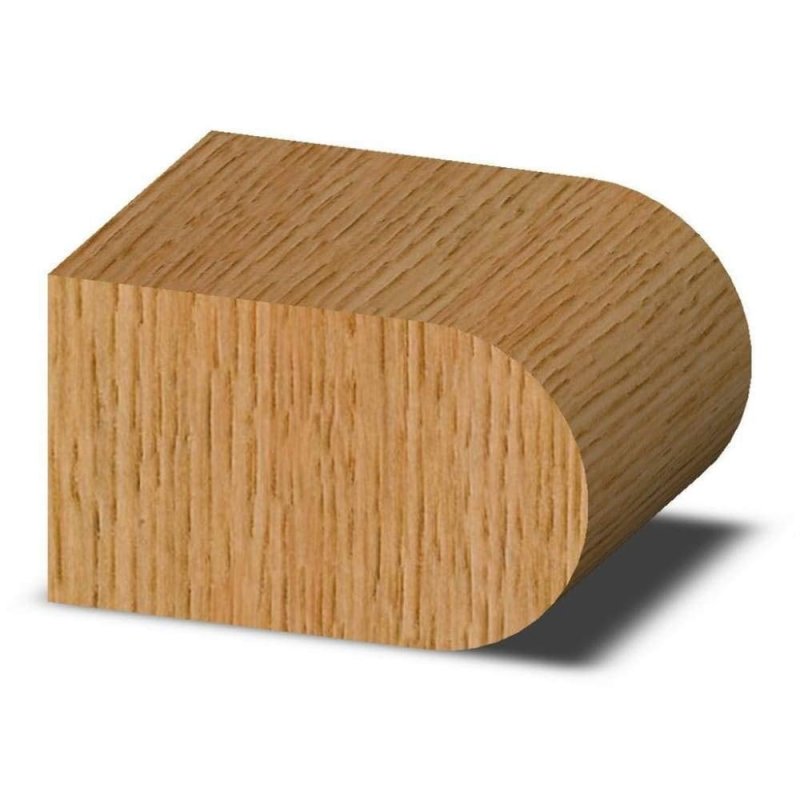 Whiteside Router Bits 1433 Half Round Bit With 3 8-inch Radius And 1-1 4-inch Cutting Length