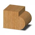 Whiteside Router Bits 1433 Half Round Bit With 3 8-inch Radius And 1-1 4-inch Cutting Length