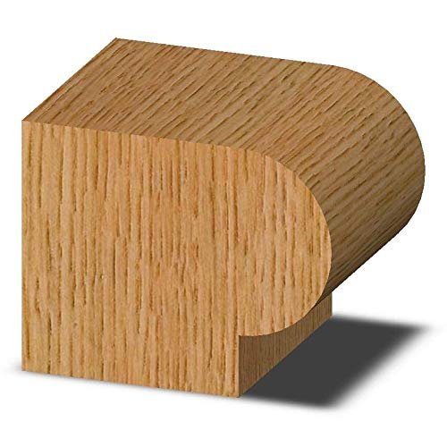 Whiteside Router Bits 1433 Half Round Bit With 3 8-inch Radius And 1-1 4-inch Cutting Length