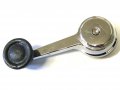 Rukse Window Crank For Wrangler Yj 1987-1995 Cj 1976-1986 Chrome With Speakers In Door 