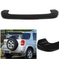 1pc Rear Window Roof Spoiler Abs Matte Black For 2001-2005 Toyota Rav4