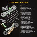 Ocpty Tk4090 Timing Chain Kit Fits For Tk428 Kt4038s 1997-2009d Explorer Sport Trac Mustang Ranger For Mazda B4000 4 0l