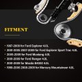 Ocpty Tk4090 Timing Chain Kit Fits For Tk428 Kt4038s 1997-2009d Explorer Sport Trac Mustang Ranger For Mazda B4000 4 0l