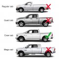 G-plus Trail Armor Rocker Panel Guard Sill Trim Compatible With Dodge Ram 1500 2009-2018 Fit 2500 3500 2010-2018 Black Textured