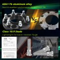 Customadeonly 5x114 3 Wheel Spacers For 370z 350z 240sx 300zx Gtr Murano Maxima Sentra 4pcs 10mm Thick Spacer Q60 G37 G35