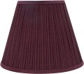 Aspen Creative 33052a Transitional Pleated Empire Shaped Spider Construction Lamp Shade In Burgundy 13 Wide 7 X 10 