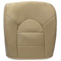 Kuafu Seat Bottom Cover Compatible With 1999 2000 Ford F250 F350 F450 Lariat Power Stroke Turbo Tan Passenger Side Artificial