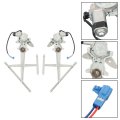 Front Left And Right Side Power Electric Window Regulator With Motor Replacement For Toyota Tundra 2000-2006 748-502 748-503 