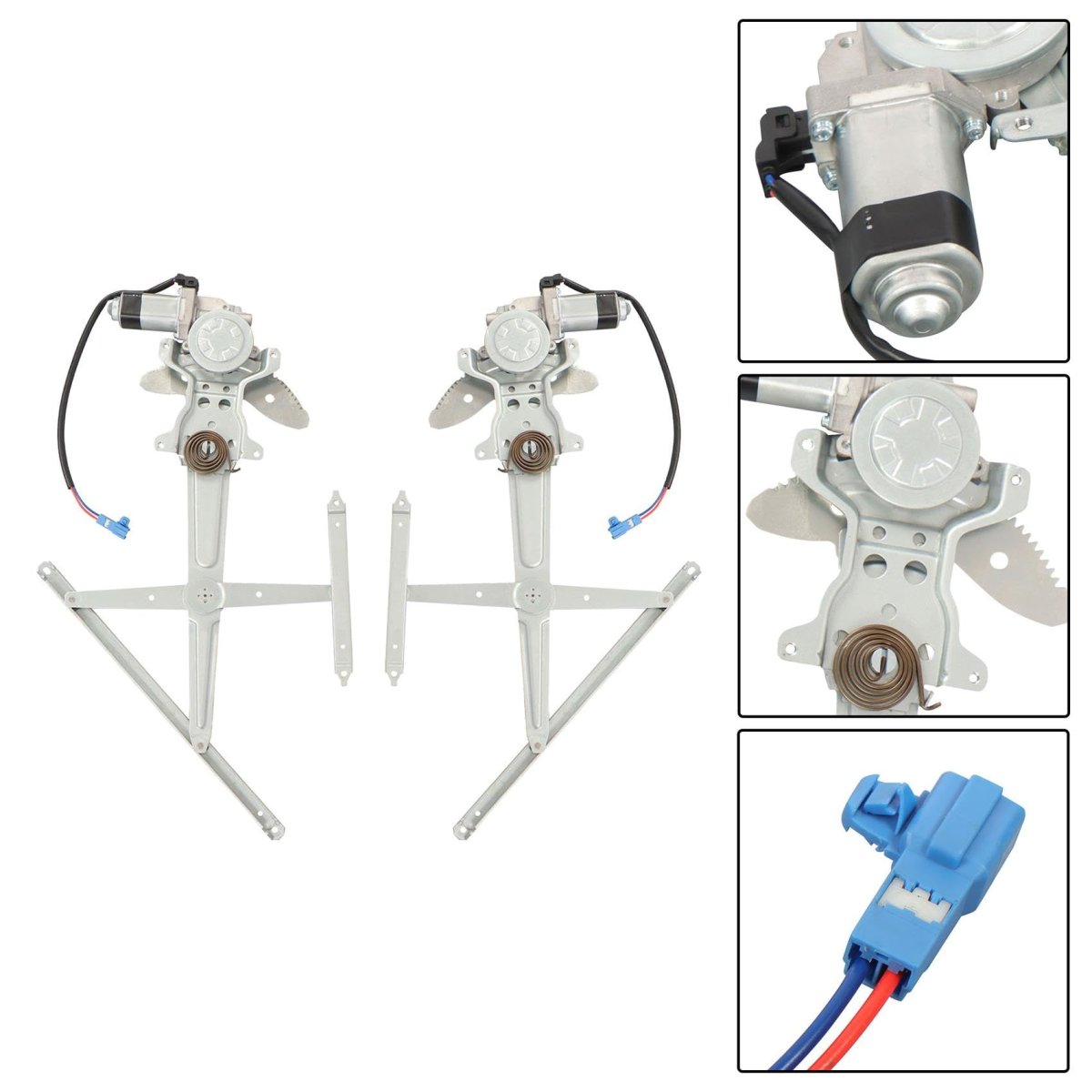 Power Electric Window Regulator With Motor For Toyota Tundra 2000 2006 Front Left And Right Side Replacement Part Number