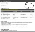 Front Left Driver Side Abs Speed Sensor With Harness For 1997-2004 Toyota Tacoma