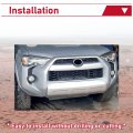 Hecasa Front Bumper Lower Valance Compatible With 2014-2020 Toyota 4runner Plastic Gray Replacement For To1095204 5390135240