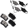 Brake Pad Sets 8pcs For Audi A4 1999-2004 For Quattro 2002-2004 A6 2000-2002 2004 S6 2002-2003 Volkswagen Passat 2000-2005 D840 