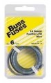 Bussmann Bp Flw-14 Fusible Link Wire 14 Gauge 6 Coil 1 Pack 