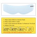 X Autohaux 3pcs 8 86 X2 56 Anti Fog Film For Motorcycle Helmet Universal Shield Lens Sticker Durable Nano Coating Accessory