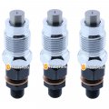 Fridayparts 3 Pcs Fuel Injector 16001-904 1600153904 Compatible For Kubota D722 D782 D902 Z402 Z482 Z602 Engine 3