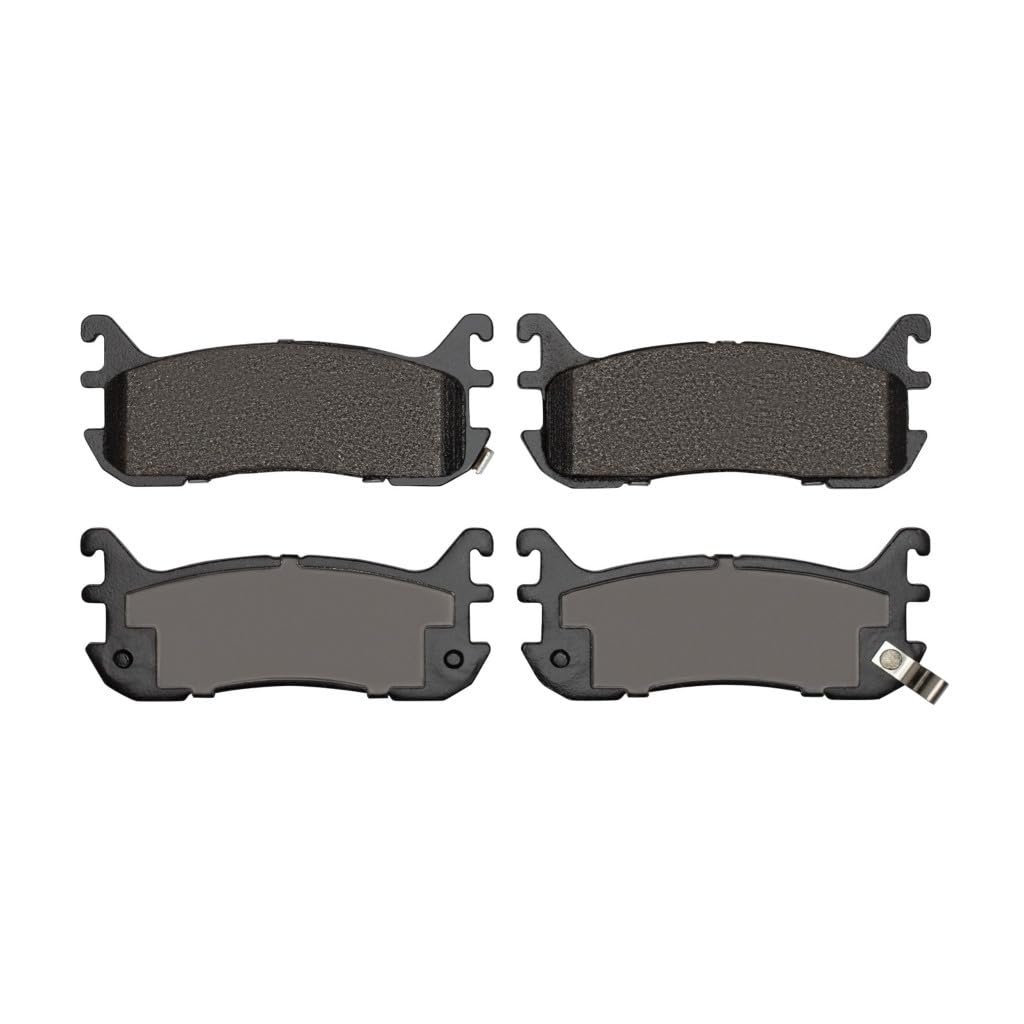 Disc Brake Pads For Mazda Miata 1994 1995 1996 1997 Low Metallic Friction Material Front Position 1 69 Inner Height 4 02 In