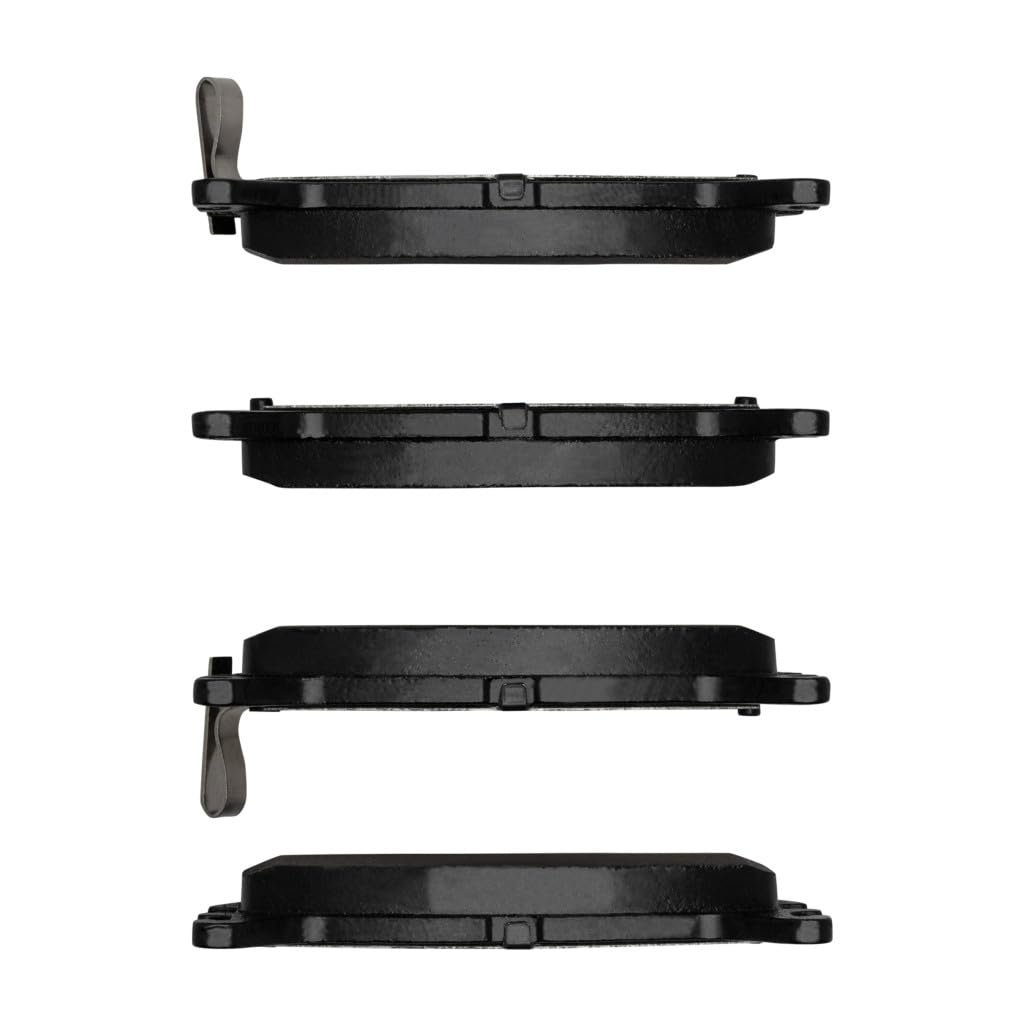 Disc Brake Pads For Mazda Miata 1994 1995 1996 1997 Low Metallic Friction Material Front Position 1 69 Inner Height 4 02 In