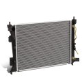 Auto Dynasty Radiator For 2012-2017 Dodge Attitude Accent Rio 1 6l At Mt Dpi 13253 Factory Style 1-row Cooling Aluminum Core 