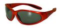 Global Vision Eyewear Hercules Series Sunglasses With Orange Frame And Smoke Safety Lenses 