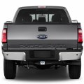 Ipick Image Compatible With Ford F-series Super-duty 2011-2016 Uv Graphic White Metal Plate On Abs Plastic 2 Inch Tow Hitch