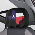 Foruidea Texas Flag Car Seat Headrest Cover Set Of 2 Pack Truck Suv Van Head Rest Protector Covers Universal Fit Cushion For