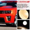 Oe Style Crystal Bumper Driving Projector Fog Light Lamps Switch Compatible With Buick Chevy Gmc Saturn Pontiac 03-18