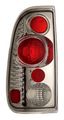 Ford Version 2 Chrome Tail Light Assembly 211063 Waterproof Polycarbonate Clear Red Rear Lights Sold In Pairs 