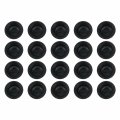 Usonline911 Premium 20 Pack Black Lug Nut Covers Cap For 1991-02 Gmc S-15 Sonoma
