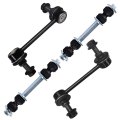 Suspension Set Of 4 Sway Bar End Link Fit 2008-2009 For Chevrolet Trailblazer Gmc Envoy 