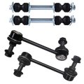 Suspension Set Of 4 Sway Bar End Link Fit 2008-2009 For Chevrolet Trailblazer Gmc Envoy