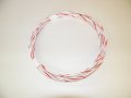 18 Ga Awg White Red Striped Automotive General Purpose Gxl Wire 94 O D 25 Superior Abrasion Resistance High Heat Resist Grease 