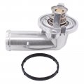 Xtremeamazing Aluminium Engine Coolant Thermostat Housing Assembly For Wrangler Grand Cherokee Durango 