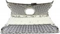 Hecasa Lower And Upper Grill Compatible With 2014-2016 Lexus Is200t Is250 Is350 Lx1200152 Lx1036115 5211253070 5311253061