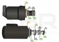 X8r Abc Hydraulic Valve Block Solenoid Oil Seal Repair Fix Rebuild Kit Compatible With Mercedes Benz Part X8r0147