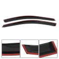 4pcs Window Visor Replacement For Cr-v 2007 2008 2009 2010 2011 Rain Guard Side Vent Deflector